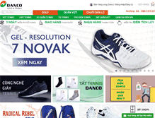 Tablet Screenshot of dancosport.com